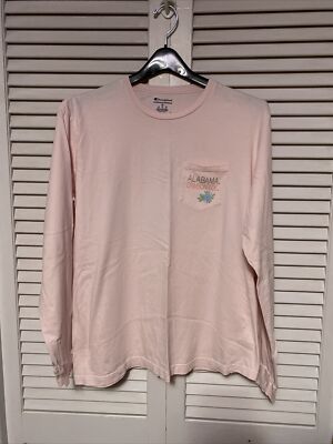 Champion University of Alabama Crimson Tide Pink Long Sleeve T-Shirt Size  XL | eBay
