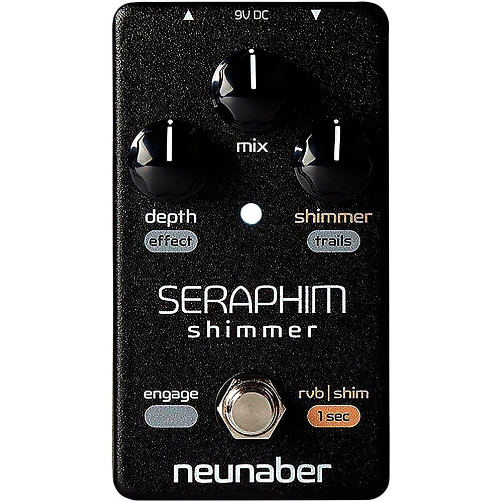Педаль эффектов реверберации Neunaber Seraphim Shimmer Черная 34290₽