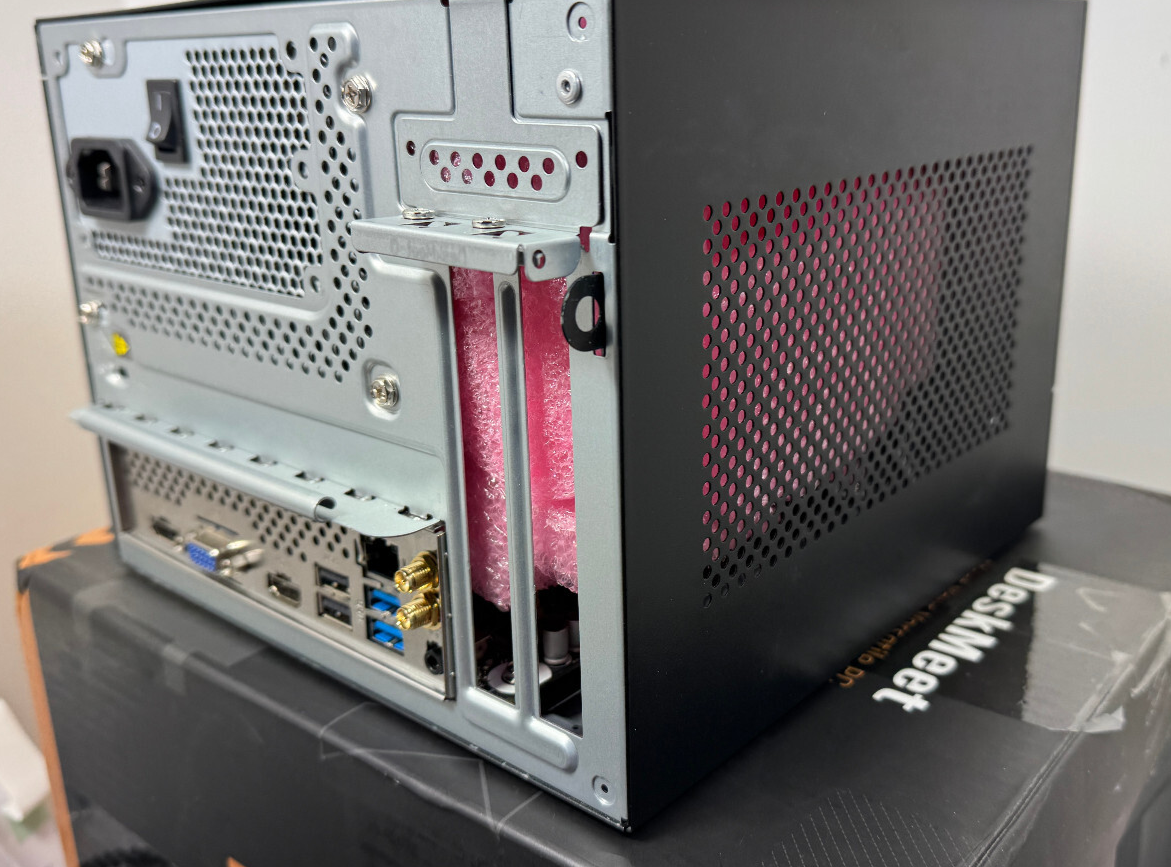 Asrock Deskmeet X300 Desktop Computer AMD 5700x 16GB RAM
