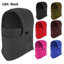 Warm Fleece Balaclava Ski Bike Full Face Mask Neck Warmer Winter Sports Cap Hat