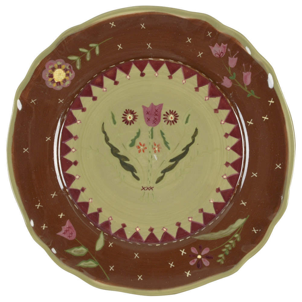 Zrike Brocade Salad Dessert Plate 4738536