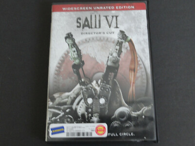 SAW VI - WIDESCREEN UNRATED EDITION (BLOCKBUSTER DVD, 2009)