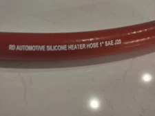 10 Feet x 1" ID Red Virgin Silicone Heater Hose 25mm 428°F Radiator Coolant