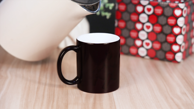 Heat Changing Sensitive Cup Barry Wood Ceramic Coffee Mug Novelty