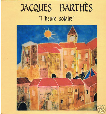 JACQUES BARTHES LP L'HEURE SOLAR