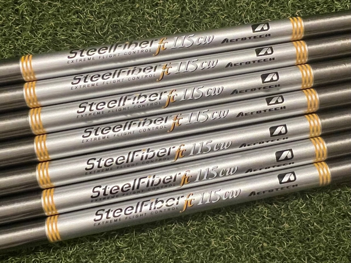 Aerotech Steelfiber 95シャフト　6本セット Aerotech SteelFiber Graphite Iron Shafts | True Temper Golf