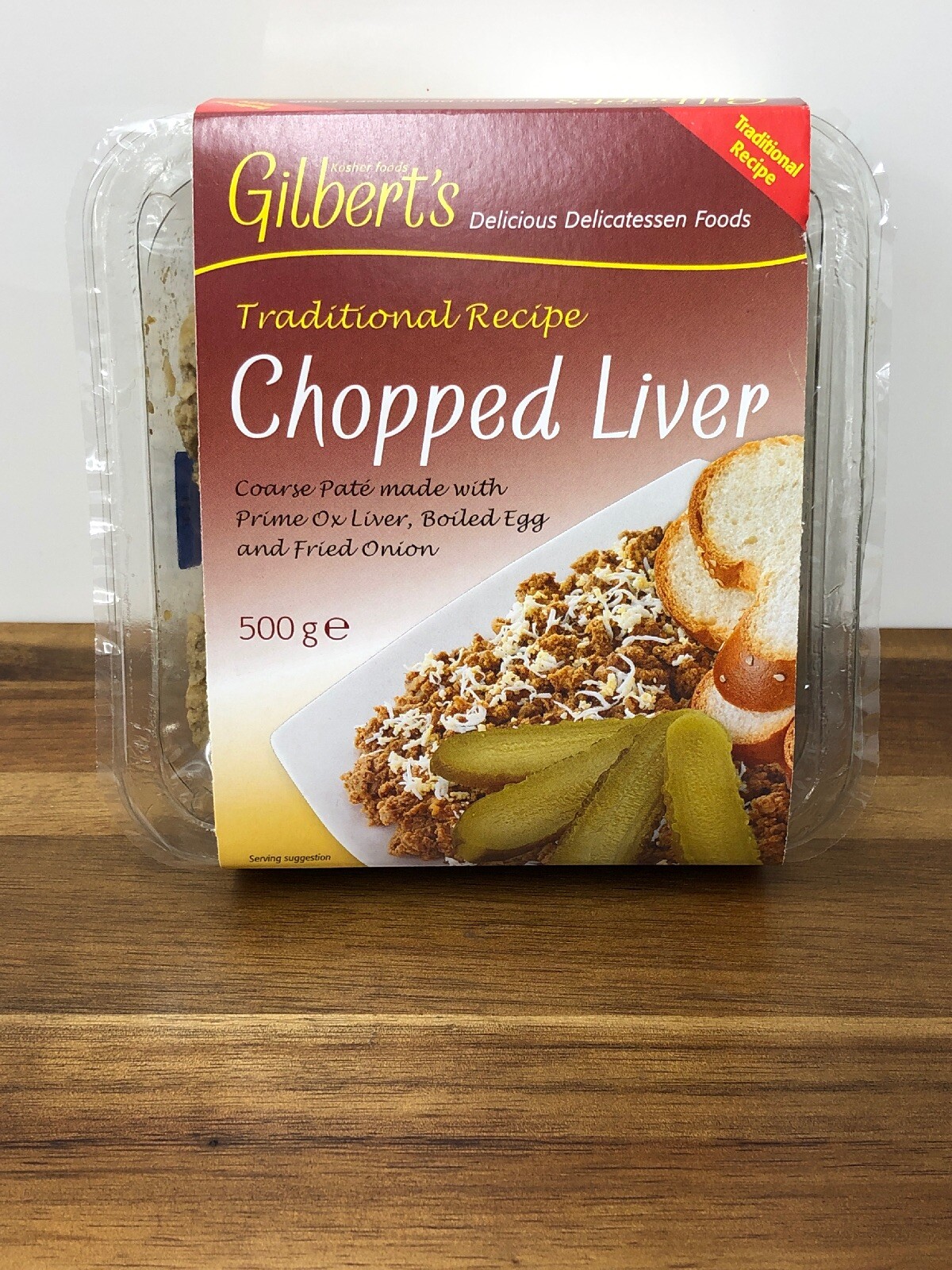 Chopped Liver 500g Coarse Pate Made With Prime Ox Liver Boiled Egg
