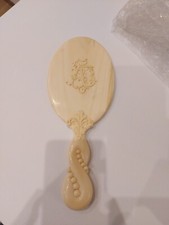 Specchio A Mano Antico Cesellato Monogramma Miroir A La Main Ancien Hand Mirror