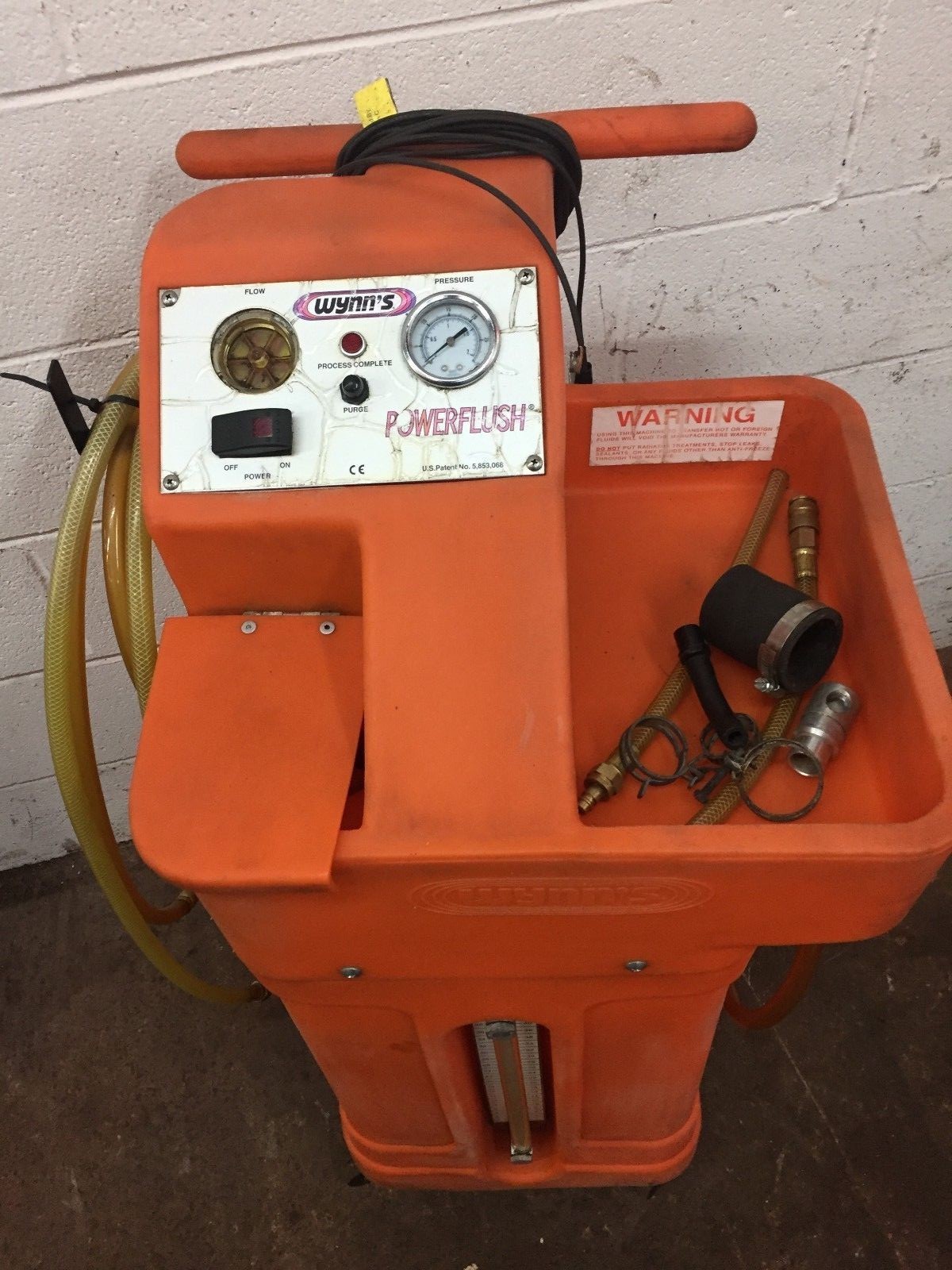 Wynn's Power Flush Coolant Transfusion System Machine 215 eBay