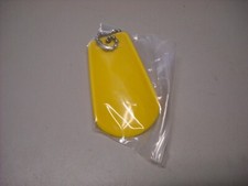 Vintage Tupperware Shoehorn Keychain Sunshine Yellow NOS Free Shipping