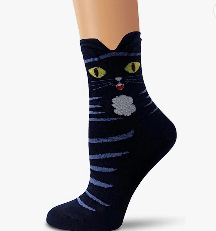 Calzini Donna A Forma Di Gatto Con Palline - Simpatici Calzini In Cotone Con Faccine Di Gatto 3D, Regalo Originale Per Amanti Dei Gatti