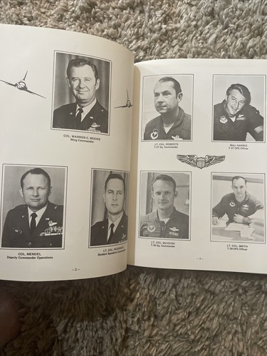 Williams Air Force Base 73-08 Class Pilot Training Yearbook Photos Ephemera HC - Picture 14 of 17