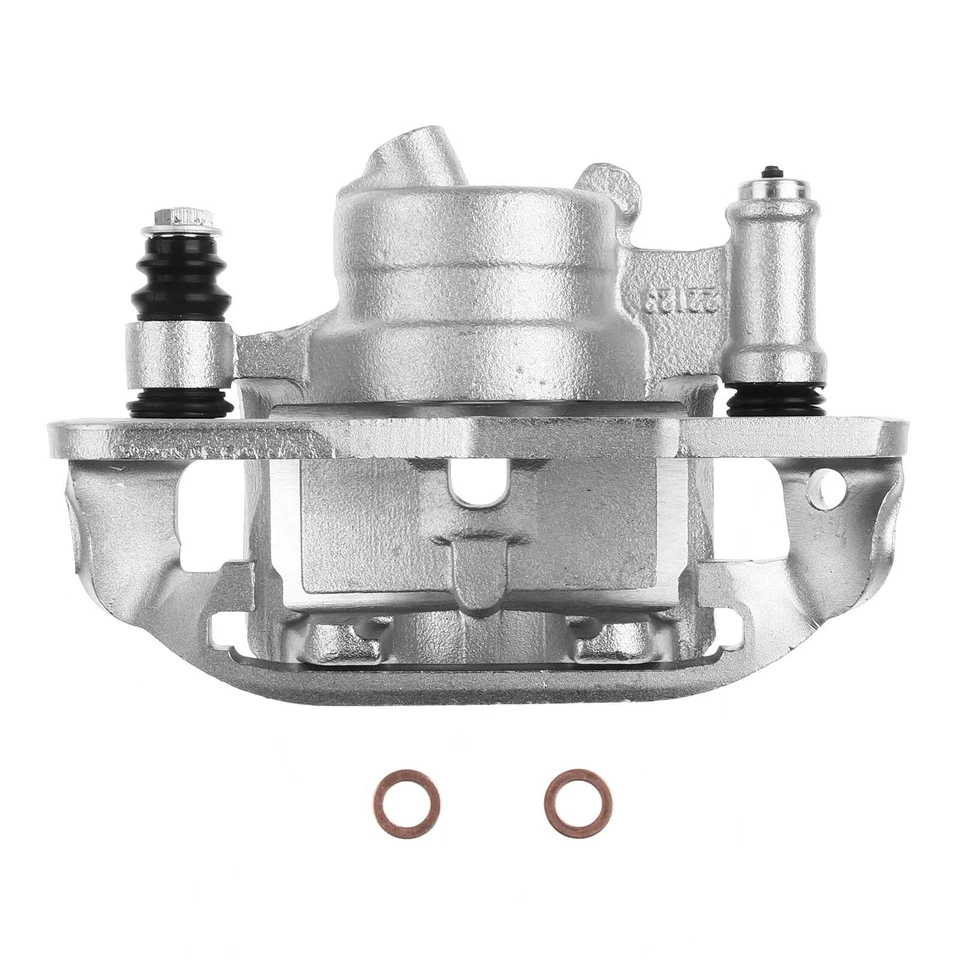 Pinza de freno de disco delantero izquierdo conductor con soporte para Toyota Previa 1991 1992-1997 Foto 2 de 4