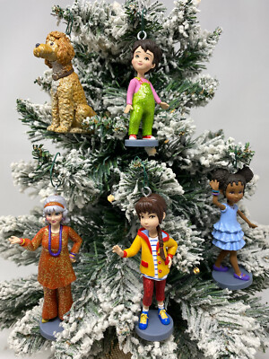 Fancy Nancy  5 Piece Christmas Ornament Set