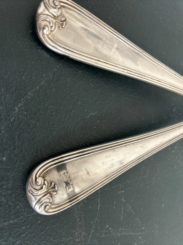 Gorham Heritage Silver Plated Heritage. E.P. Serving Spoons 34cm Italy - Image 3 of 4
