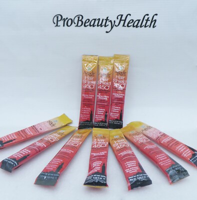 AGADIR ARGAN OIL HAIR SHIELD PLUS 450 Intense Creme Treatment 0.25 oz 10 sachets
