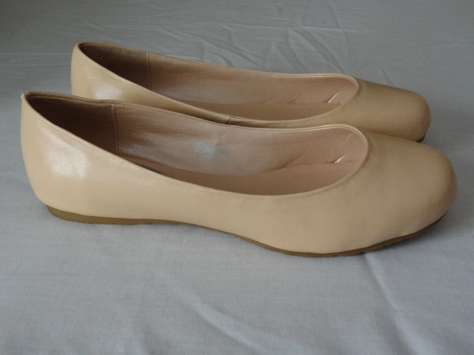 Fitzwell Callie III, cuero rubor, talla 6, usado en excelente estado. Foto 2 de 4