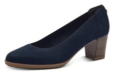 TAMARIS Pumps Trichterabsatz Abendschuh Festtagsschuh Blau Navy Damen - Gr. 42