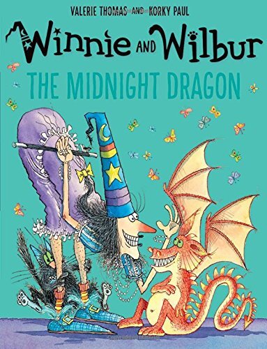 Winnie and Wilbur: The Midnight Dragon By Valerie Thomas, Korky Paul