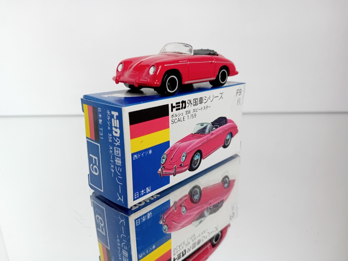 Tomica F9 Porsche Speedster 356 Made in Japan Mint In Box | eBay