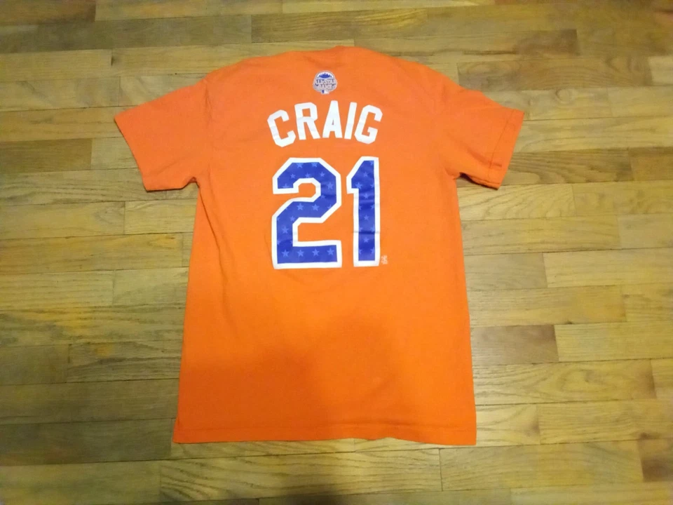Camiseta Allen Craig 2013 All Star Game Majestic Hombre’s Naranja Talla Pequeña S Foto 2 de 4
