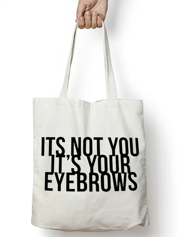 THE SHED It's Not You It's Your Eyebrows Beuteltasche Tasche Beauty Mädchen Mode Shopping Blog M56