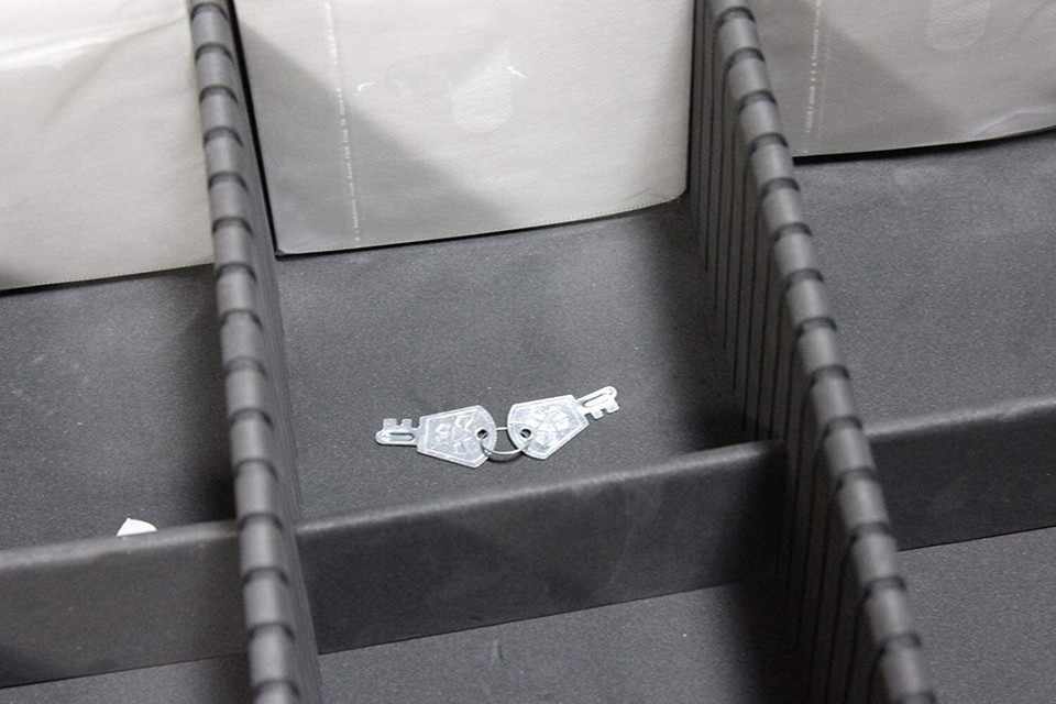 1000 CD DVD Black Hard Media Storage Case Mess-Free Holder Box with ...