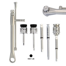 Implant Screwdriver Astra Zimmer Drivers Hex 1.25 Manual Torque Wrench Adapter