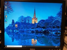 Dell UltraSharp 1708FPb 17" Swivel LCD Monitor DVI, VGA, 4 USB Port Black Stand