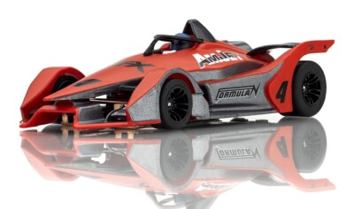 AFX Mega G+ Formula N #4 AmJet Red/Gray HO Slot Car #22066 - FREE SHIPPING!!