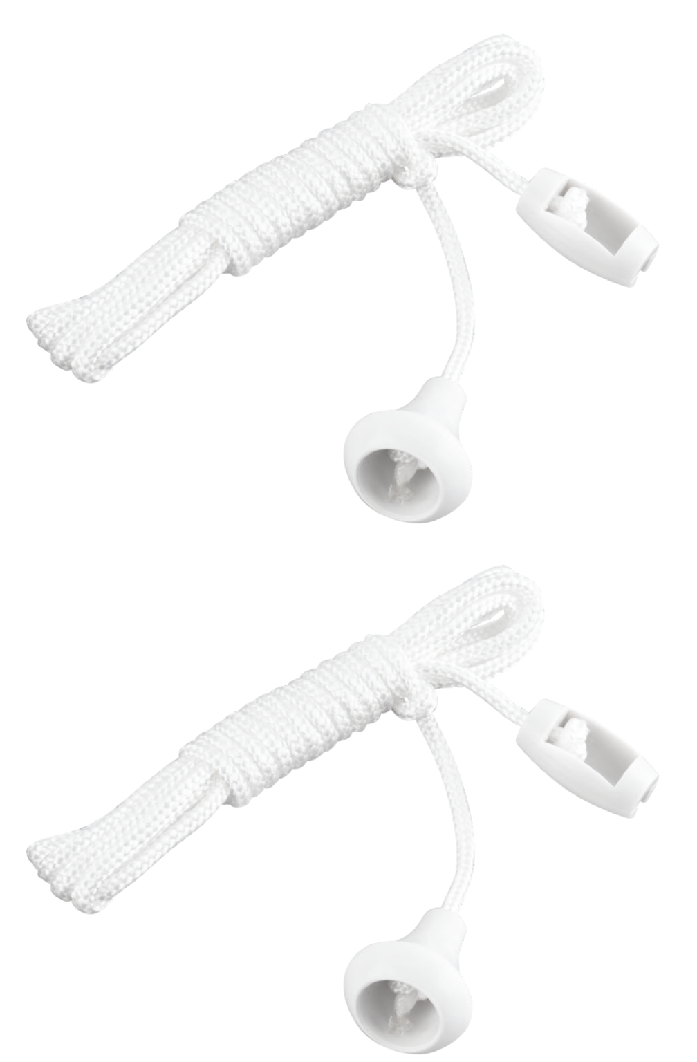 2x Securlec Spare Nylon Pull Cord Ceiling Light Switch Bathroom 1.5m - White