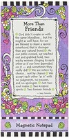 Blue Mountain Arts Magnetic Notepad, More Than Friends By Suzy Toronto (np366), Blue Mountain Arts Magnetic Notepad, More Than Friends By Suzy Toronto (np366),