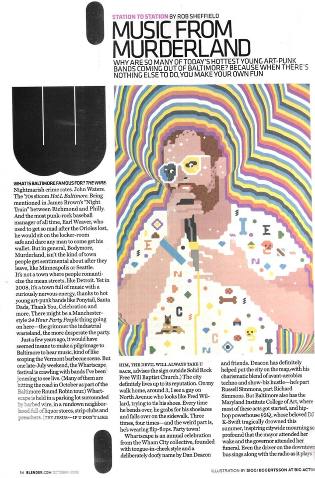 Blender Magazine Pussycat Dolls Noel Gallagher Kings of Leon Nerd Rap