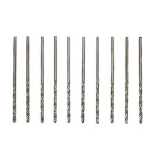 10pc Mini Micro High Speed Steel HSS Twist Wire Gauge Drill Bit 57 0.0415"