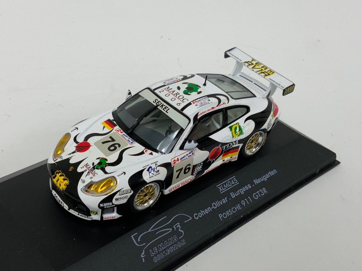 1/43 ONYX IXO Porsche 911 GT3R 2000 24 Hours of Le Mans Car #76
