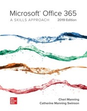 Looseleaf for Microsoft Office 365: a Skills Approach, 2019 Edition by Inc..
