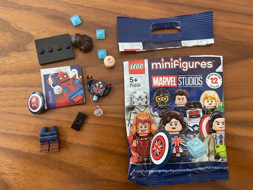 NEW LEGO CAPTAIN CARTER figure MARVEL MINIFIGURE SERIES 1 71031 - Picture 2 of 2