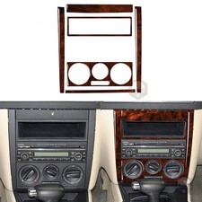 For Vw Golf 4 Mk4 1999-2004 Accessories 6pcs Wood Grain Plastic Car Interior
