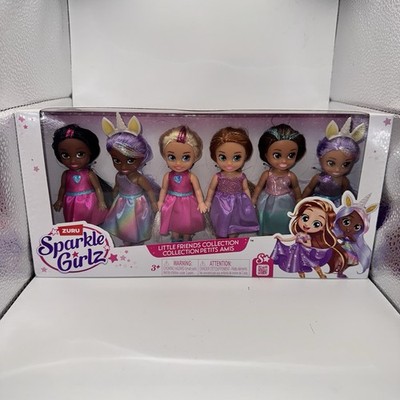 ZURU Sparkle Girlz Little Friends Collection 6 dolls 100524 *NEW*