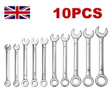 10Pcs Mini Combination Wrench Dual-use Spanner Set 4mm-11mm Metric Small Tools