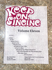 Keep On Singing Volume 11 Songbook Southern Gospel Hymnal Rex Nelson Music