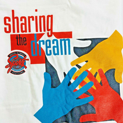 Adidas Special Olympics Tshirt Adult Size S Single Stitch USA Vintage 90s NEW