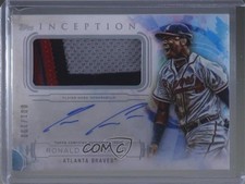 2019 Topps Inception 1/199 Ronald Acuna Jr #IAP-RAJ Patch Auto 0g4