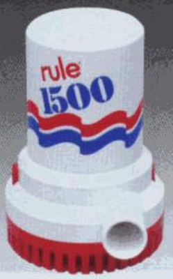Rule 02 1500 GPH Bilge Pumpe 12V