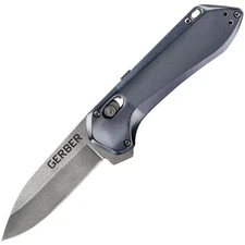 Gerber Highbrow Compact A/O Spring Assisted Knife Blue / Stonewash Color