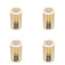 DSLRKIT 3AA LR6 to D Size Parallel Battery Convertor Adapter Holder Pack...