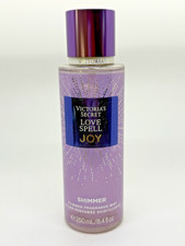 Victoria  s Secret Love Spell Joy Shimmer Fragrance Body Mist Spray 8.4 fl oz New
