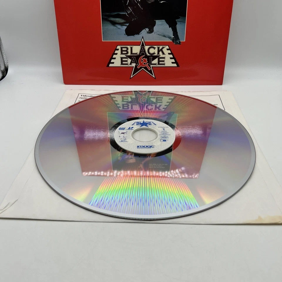 Black Eagle Laserdisc Extended Play, Sho Kosugi, Jean Claude Van Damme 1988 - Image 4 of 4