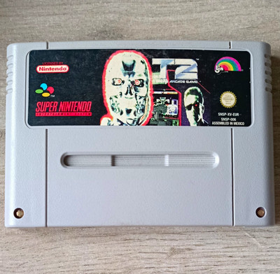 T2: The Arcade Game Nintendo SNES Spielmodul PAL (SNSP-XV-EUR / SNSP-006)