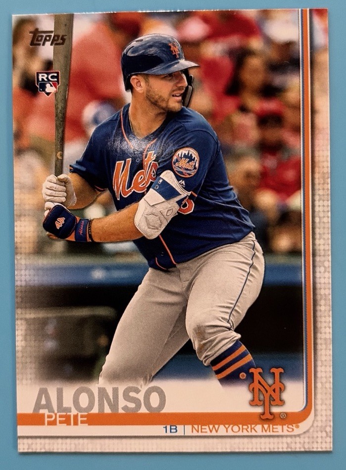 2019 Topps RC PETE ALONSO Rookie #475 Series 2 NRMT-MT *shoeboxcards*